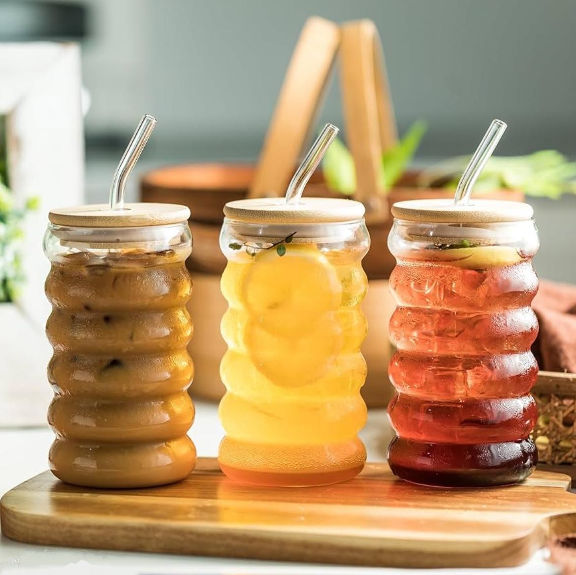 Spiral shape tumblers 700 ml (pack of 2) for coffee, milk shakes, hot milk, Lassi, chach and many more